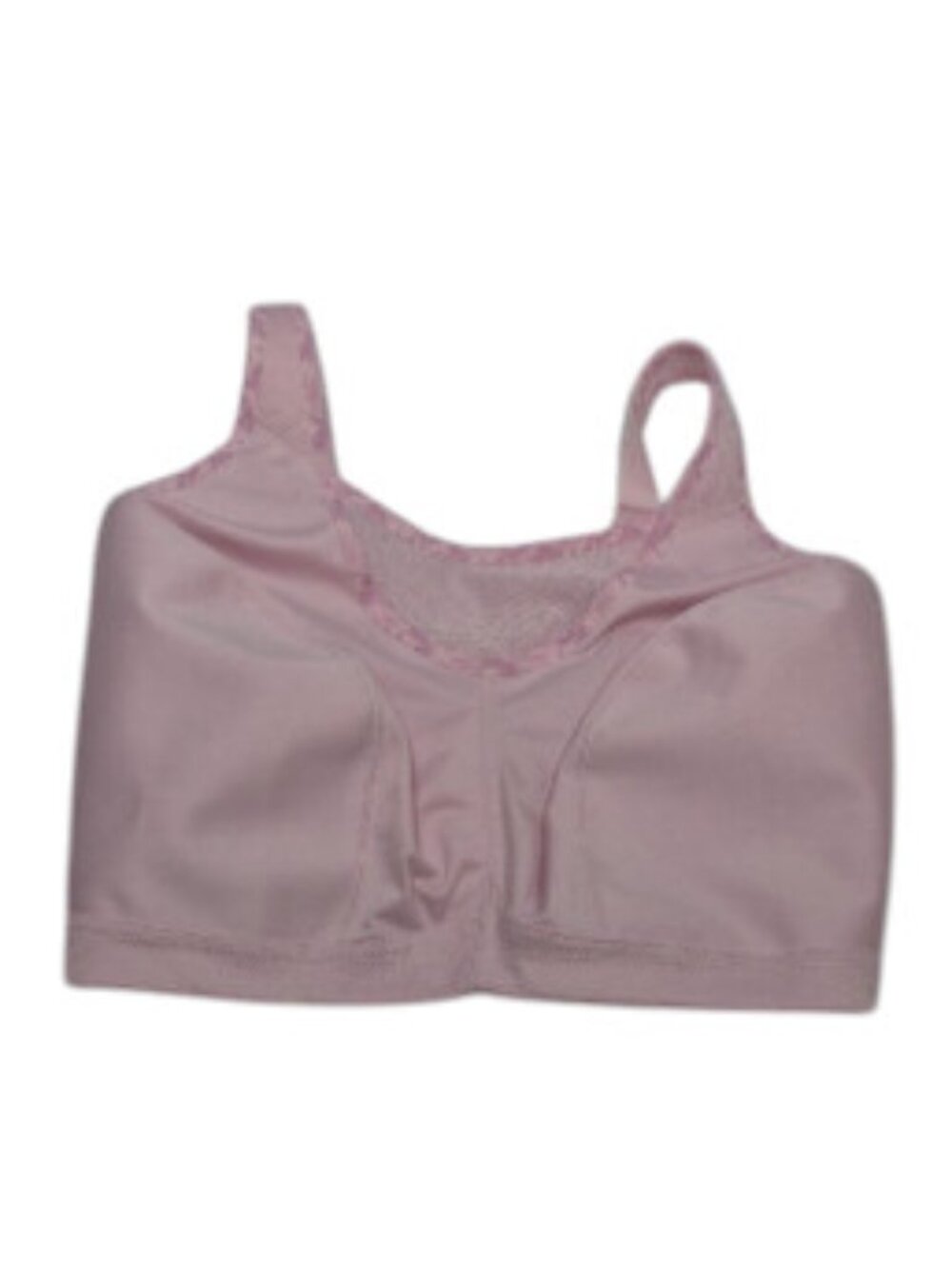 Glamorise Soft Support Wireless Sport Bra Pink Women's Size 38J